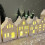 Carousel 10cm White Ceramic LED Christmas House | Light-Up Ornament | Design Varies 2