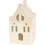 Carousel 10cm White Ceramic LED Christmas House | Light-Up Ornament | Design Varies 7