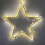Carousel Medium Silhouette LED Christmas Star | 77 LED Star Light Window Decoration 28cm 2