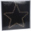 Carousel Medium Silhouette LED Christmas Star | 77 LED Star Light Window Decoration 28cm 6