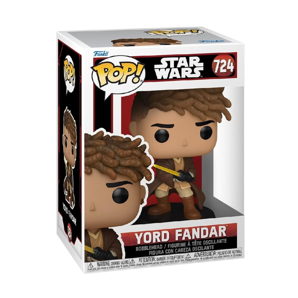 Funko Pop! Star Wars: Acolyte - Yord Fandar - Figura In Vinile Da Collezione - Idea Regalo - Merchandising Ufficiale - Giocattoli Per Bambini E Adulti - Tv Fans-image