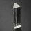 15cm Optical Glass Crystal Triple Triangular Prism Photography Physics Teaching Light Spectrum 4