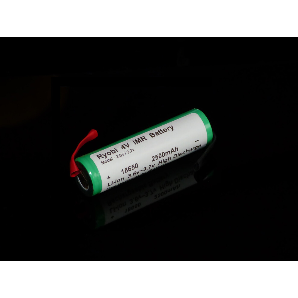 Ryobi 4V 18650 Screwdriver Replacement Battery Size 4