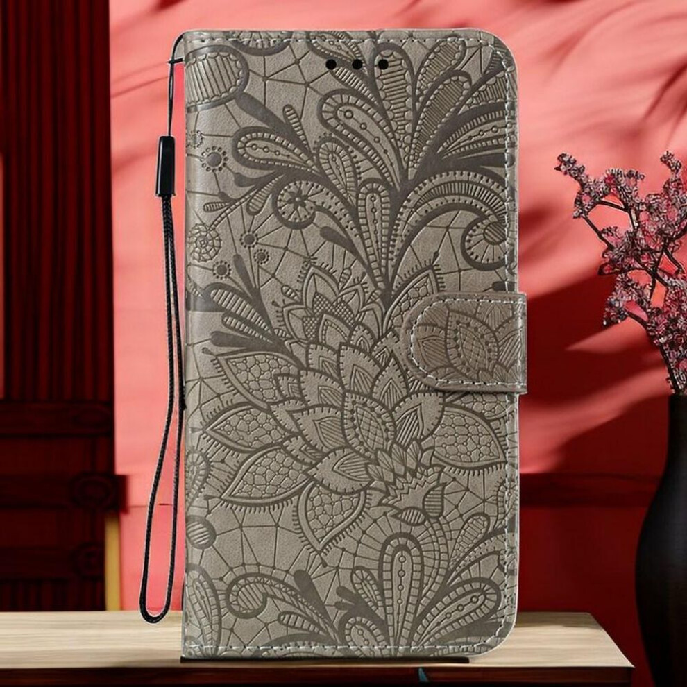 (grey, Samsung Galaxy S20 Ultra) Leather Flip Wallet Case For Samsung Galaxy A14 A24 A34 A54 5g A15 A05 A25 A53 S23 S24 Ultra S22 Plus S21 Fe Redmi Note 13 Pro 13c 12 A1 A2 10 10c 12c