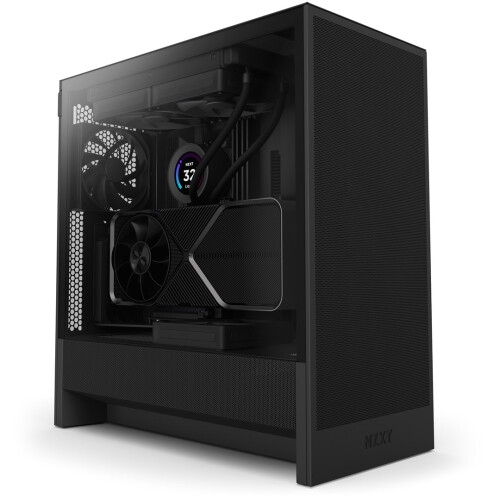Compact ATX mid-tower behuizing - NZXT - CC-H52FB-01 - H5 Flow - Zwart