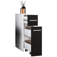 (Without Basin, Has Doors) Wooden Bathroom Furniture Midi Cabinet Bathroom Toilet Bathroom Cabinet Drawer Niche Cabinet Zalo