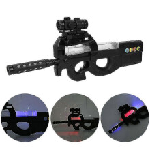 Electric Toy Gun for Kids Children Game Rifle with Light And Sound KJFQ