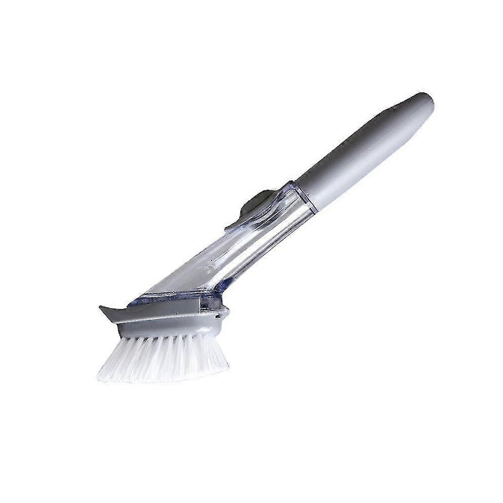 Kitchen Liquid-filled Long-handle Pot Washing Brush HSA0