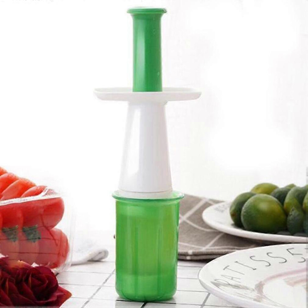 Grape Cutter, Creative Small Tomato Cutter Kitchen Gadgets, Green HSA0