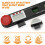 Digital Angle Finder Protractor 7 Inch Steel Measuring Ruler with LCD Display 2