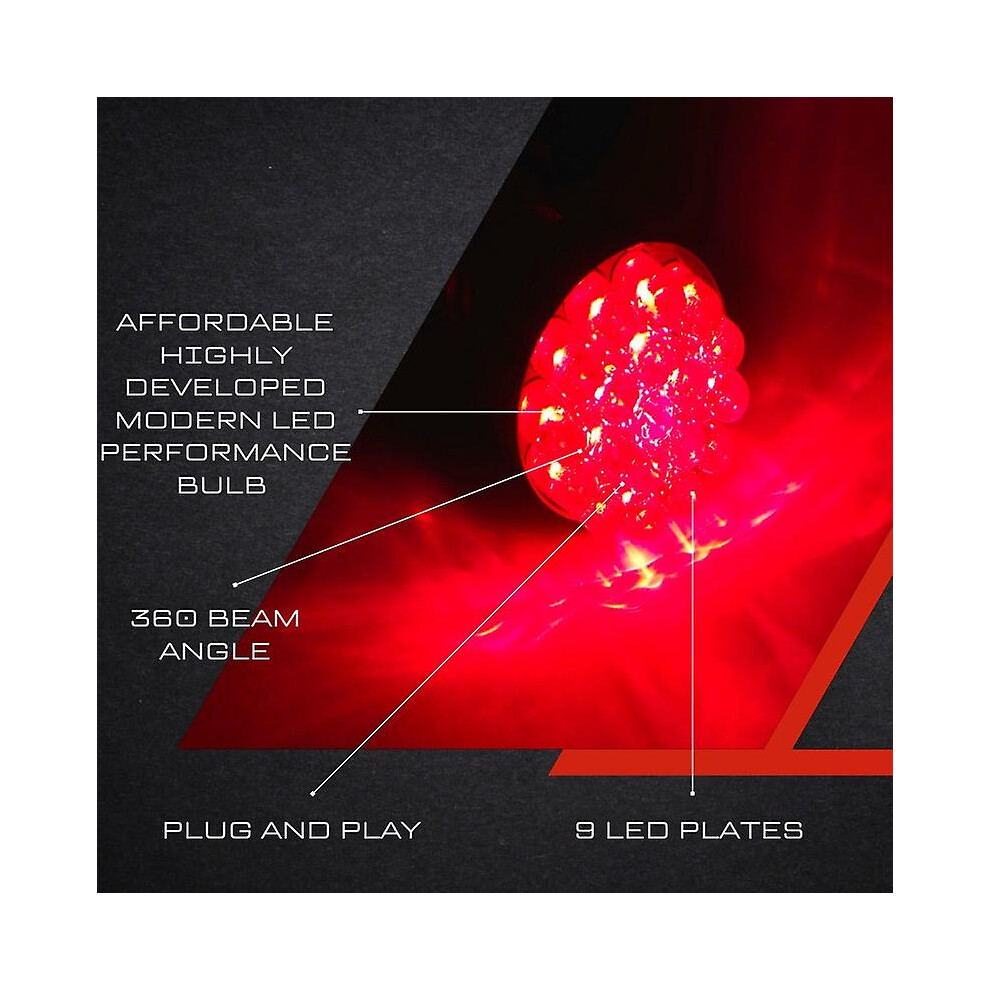 (red) Led Brake Light Bulbs Car Stop Tail Light Bulbs 12v 1157 Red White