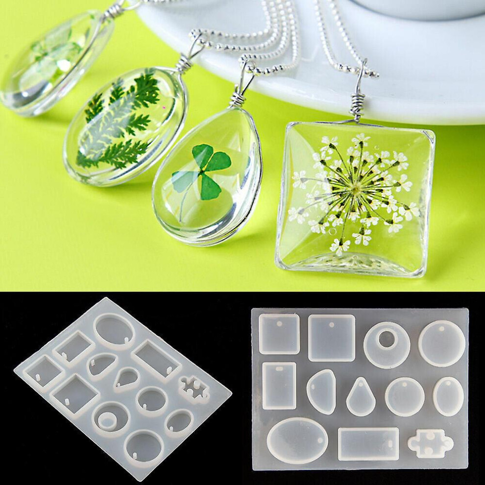 Silicone Pendant Mold Making Jewelry Tool for Resin Necklace Mould Casting Craft
