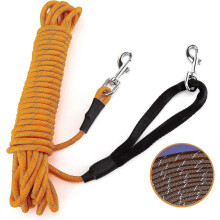 (As show, One size) Dog Training Collar, 10 Meters Long, Heavy-duty Reflective Dog Leather, Suitable For Medium To Large Dogs