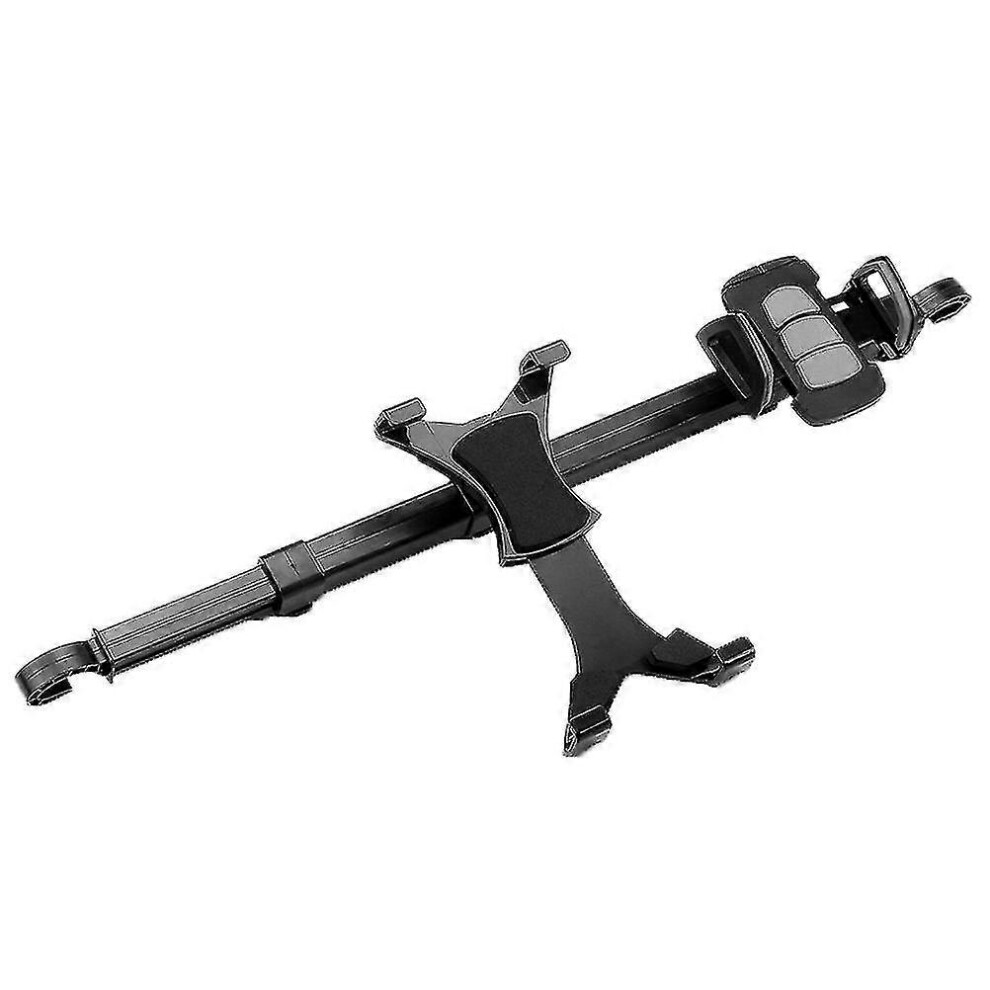 (As Show, One Size) 360 Degree Rotatable Car Rear Seat Tablet Stand General Car Headrest Stand Car Rear Phone Stand Tablet Stand (Black) Not,Specified 6953460355408