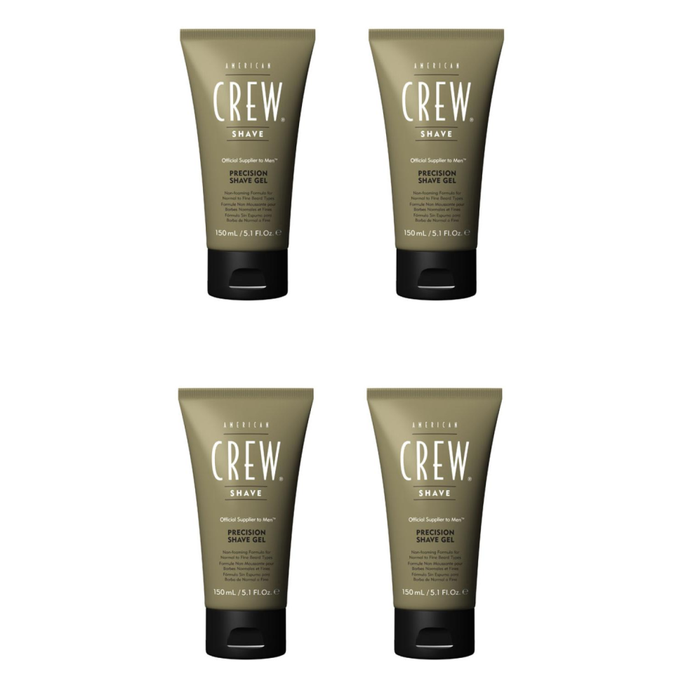 American Crew Precision Shave Gel 150ml x4