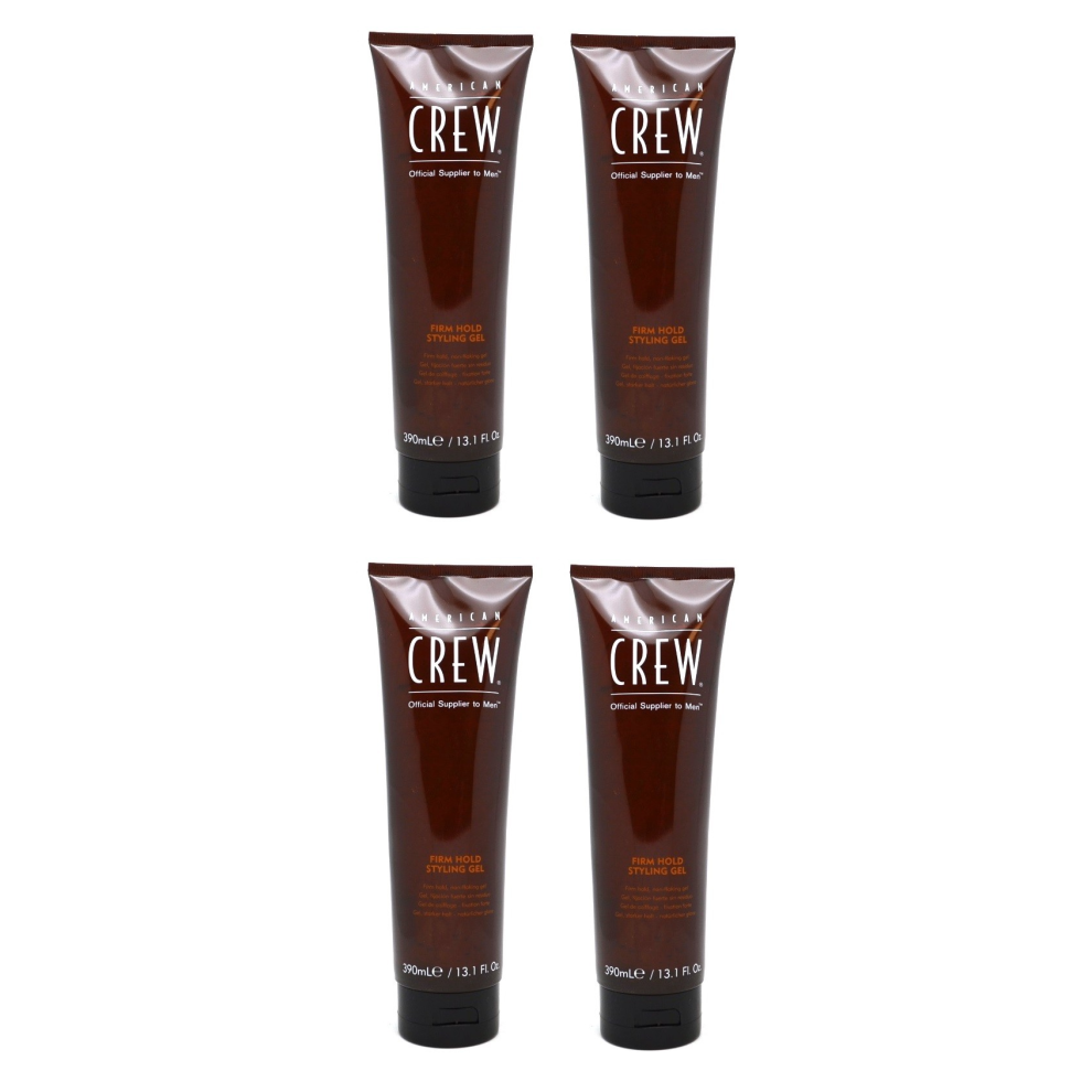American Crew Firm Hold Styling Gel 390ml x4