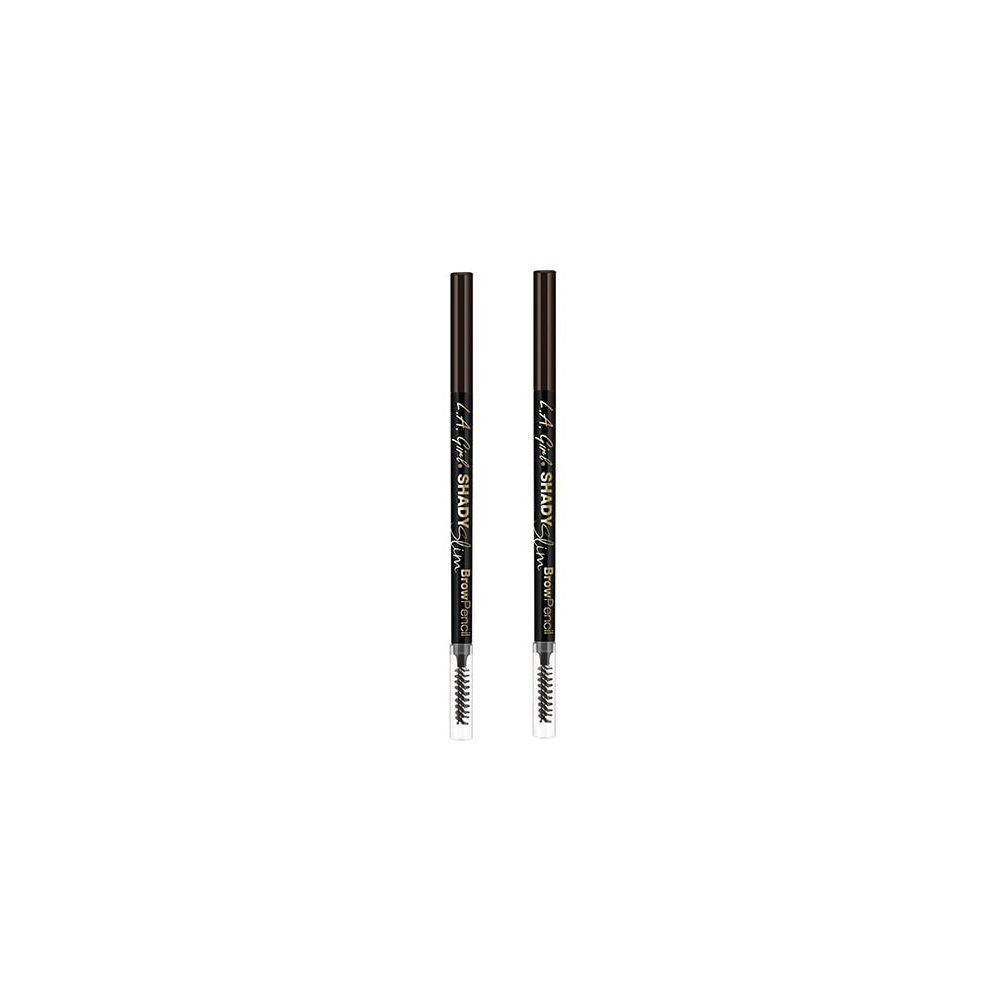 L.A. Girl Shady Slim Brow Pencil Espresso x2