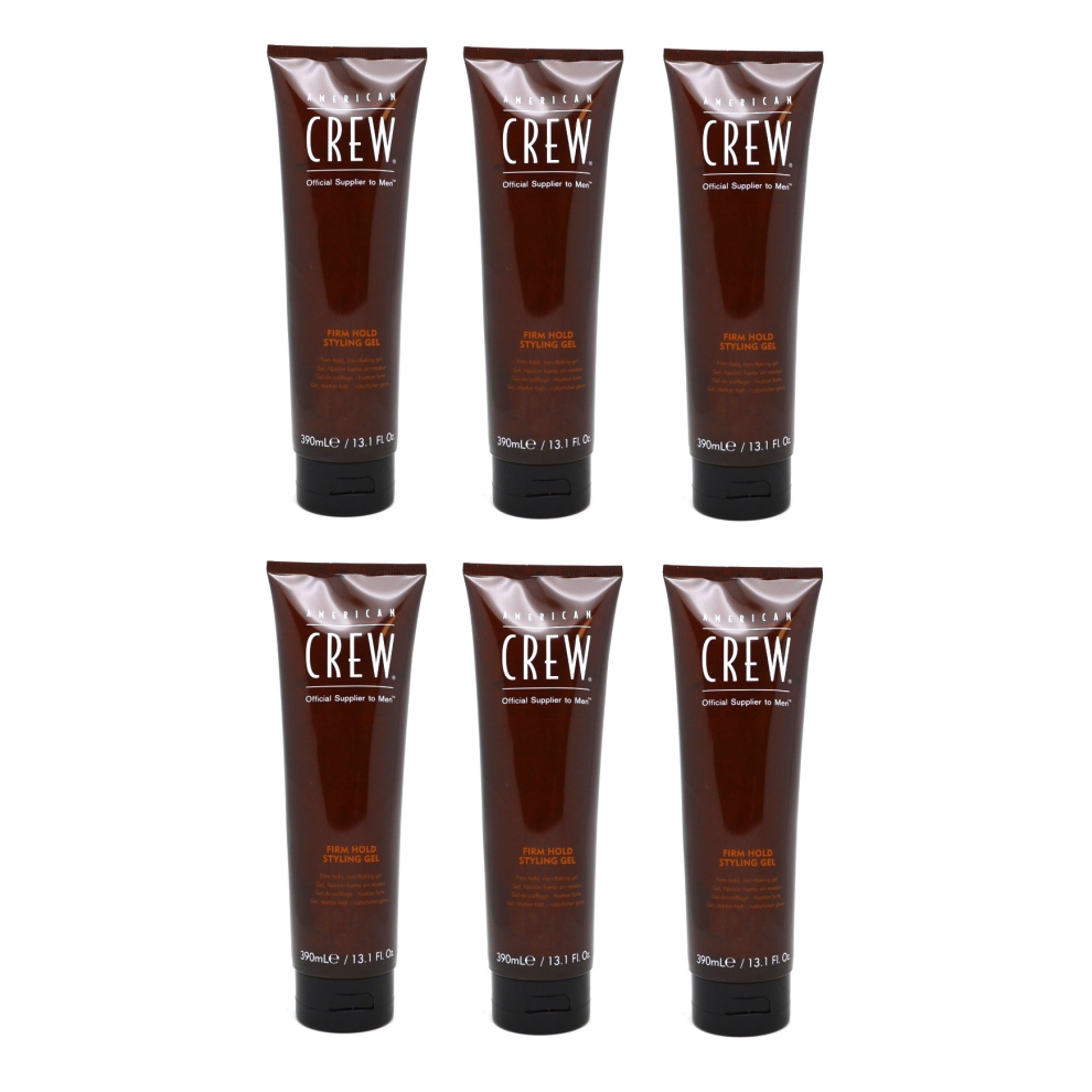 American Crew Firm Hold Styling Gel 390ml x6
