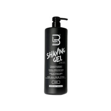 L3VEL3 Transparent Ice Shaving Gel 1000ml - Clear, Non-Foaming Gel for Precise, Irritation-Free Shaves