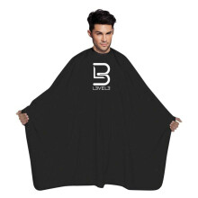 L3VEL3 Professional Cutting Cape - Black