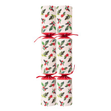 Box of 50 Berry Christmas Crackers Bulk Catering Party Celebration 12" Xmas