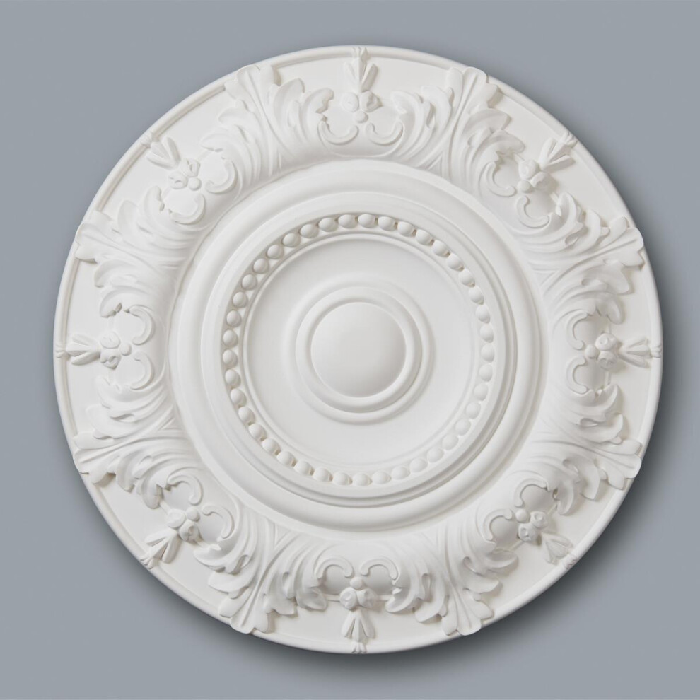 Ceiling Rose Medallion Decor Classic Traditional Floral Light Chandelier Feature 5412938301701