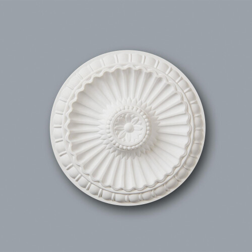 Ceiling Rose Medallion Floral Decor Classic Ornate Light Chandelier Feature