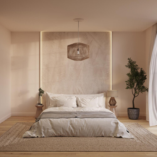 Ceiling Rose Medallion Decor Contemporary Modern Light Chandelier Feature 1