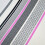 Comfort Comfort Textured Blown Vinyl Vertical Stripes Vibrant colourful Modern 2