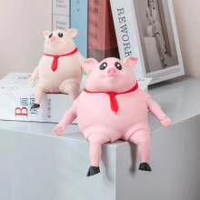 Piggy Squeeze Spielzeug Rosa Schweine Anti-Stress-Spielzeug Squeeze Tiere Schöne Piggy Puppe