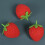 1 τμχ Προσομοίωση Strawberry Release Ball Decompression Fruit Ball Pinch Le Decompression Ball Παιδικό 3