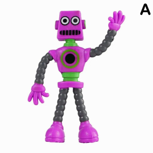 1PCS Robot Figets Toys Creative Wire Robot Twisted TDeformed Ever-changing Doll Fun Decompression Tricky