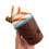 Jumbo Chocolate Ice Cream Squishy Cream Παιχνίδι ανακούφισης από το άγχος με αργή άνοδο με άρωμα για 3