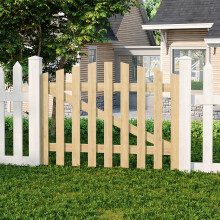 (120cm(W) x 90cm(H)) Outdoor Wooden Garden Gate Fence Door