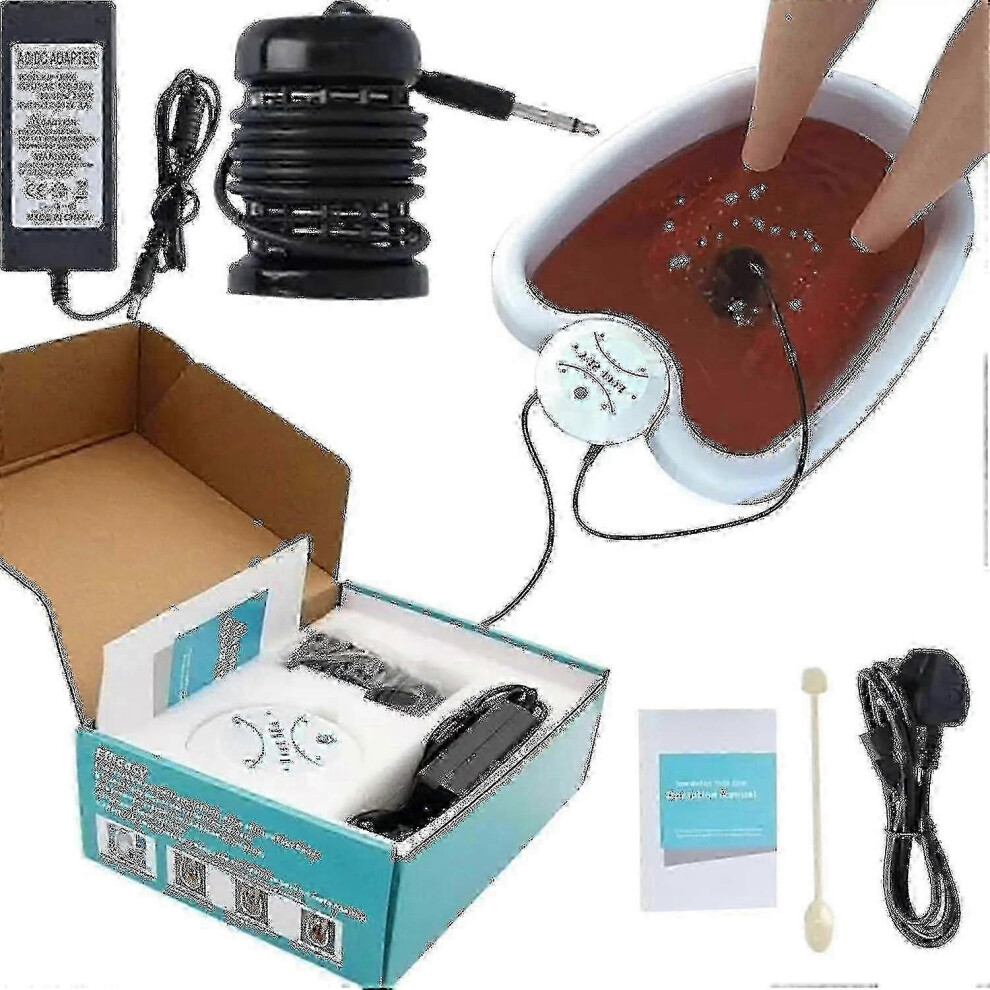 Ionic Foot Spa Detoxify And Cleanse At Home - Ionic Detox Foot Spa Machine To Detoxify Your Body And