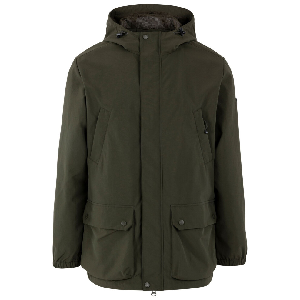 (M, Dark Vine) Trespass Mens Cutsdean Jacket
