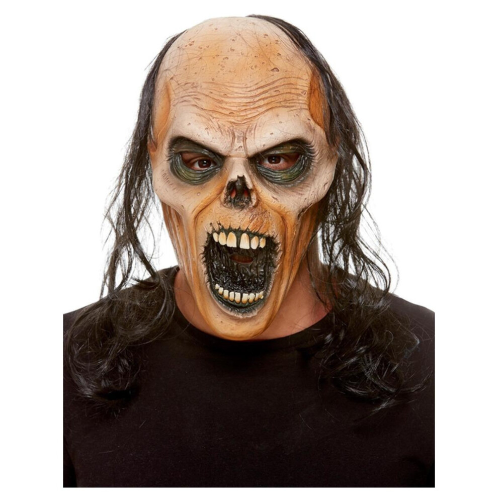 Smiffy's Unisex Adult Zombie Latex Mask Not,Specified