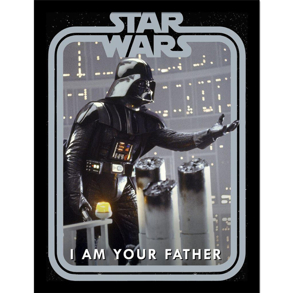 Star Wars I Am Your Father Darth Vader Framed Poster