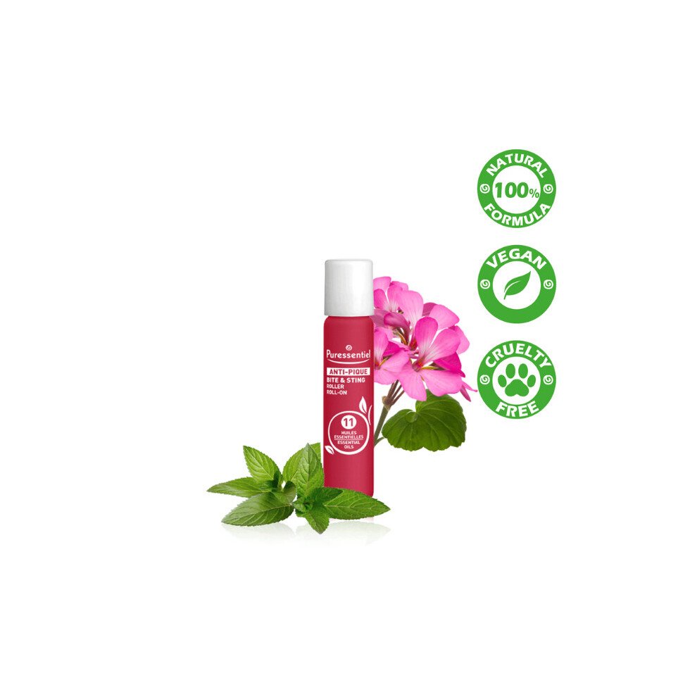 Puressentiel Anti-Sting Soothing Roller with 11 Essential Oils 5ml