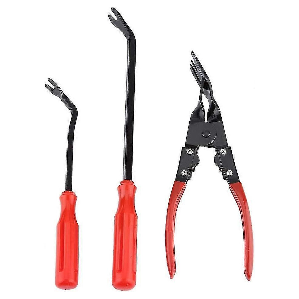 (As show, One size) Clip Pliers, Clip Removal Pliers - 3pcs Car Door Panel Pliers, Hose Pliers Pliers, Trim Removal Puller Repair Tool-image-OPC-PG7PVHB-NEW
