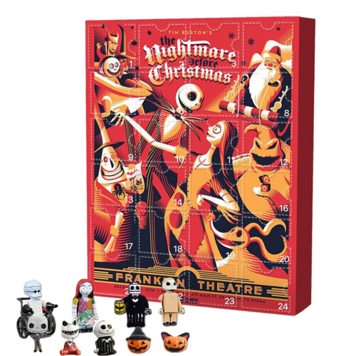 (B) Halloween Doll Adventskalender 24 Geschenke Countdown 2