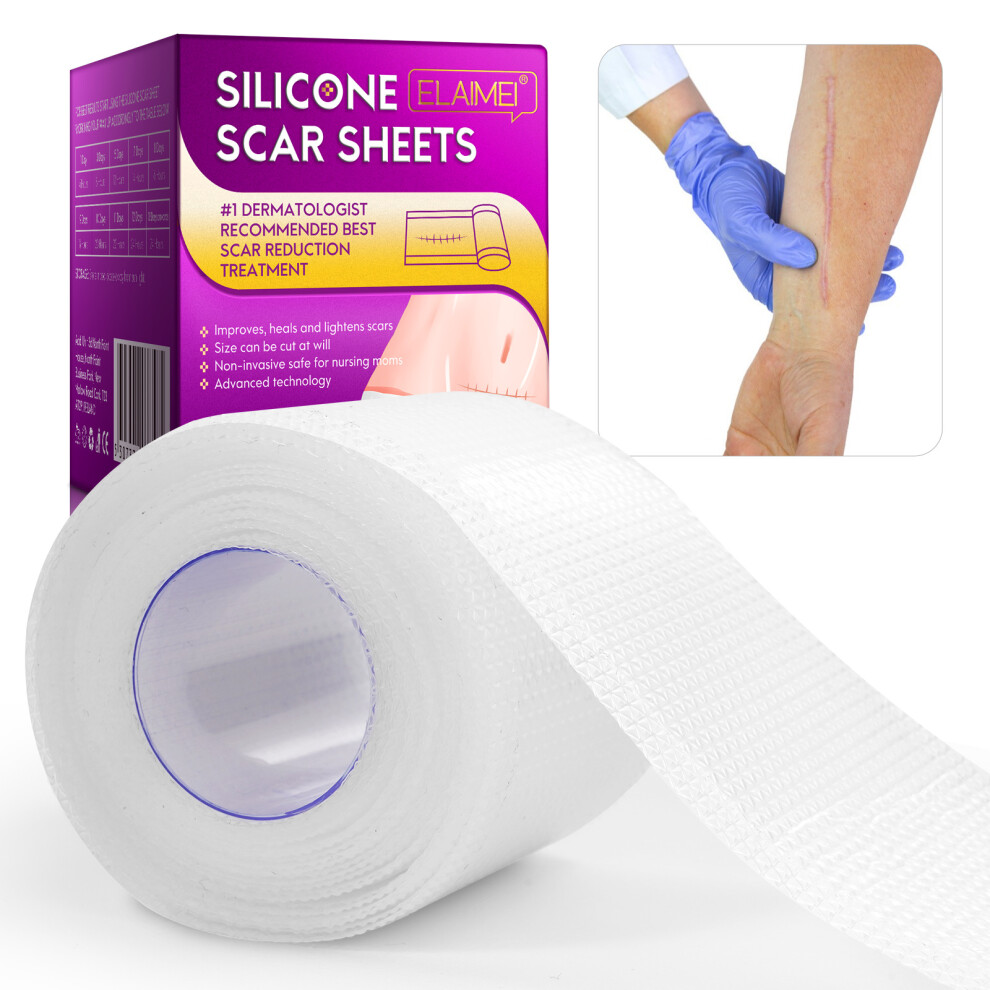 Bghone Light Transparent Scar Roll Removal Surgery Scars And Caesarean Section Scar Repair Patch