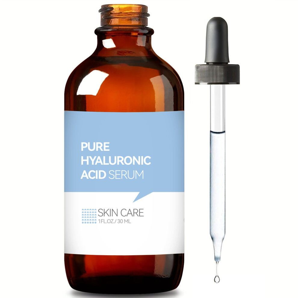 Bghone (30Ml) Pure Hyaluronic Acid Serum - With Plant Squalene Intense Hydration Skin Care Solution