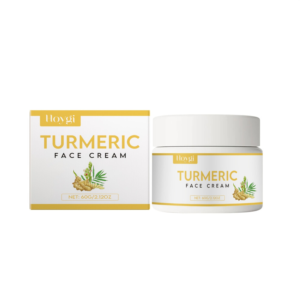 Bghone Cream (60G*2) 2-Pack Turmeric Face Each, Moisturizing & Hydrating, Alcohol-Free, Glycerin-Enriched, Unisex-Adult