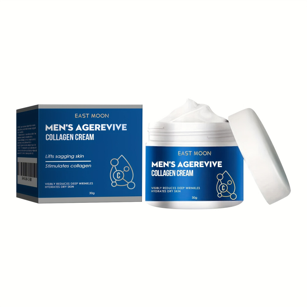 Bghone Cream (30G) 30G East Moon Men's Agerevive Collagen - Hydrating Moisturizer With Hyaluronic Acid & Glycerin