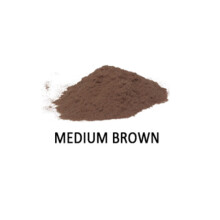 (Fiber powder bottle medium brown) Hair Fibers Hair Fibers Hair Spray Hair Heavy Hair Dense Hair Fibers