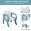 Living And Home Adjustable Kids Acticity Desk Chair Set 4