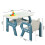 Living And Home Adjustable Kids Acticity Desk Chair Set 5