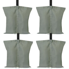 ABCCANOPY Pesos para Tendas 150 LBS Sacos de Areia, 4pcs-Pack (Cinza)
