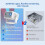 Xgody Projector for Bedroom, 4K Supported Smart projector 3